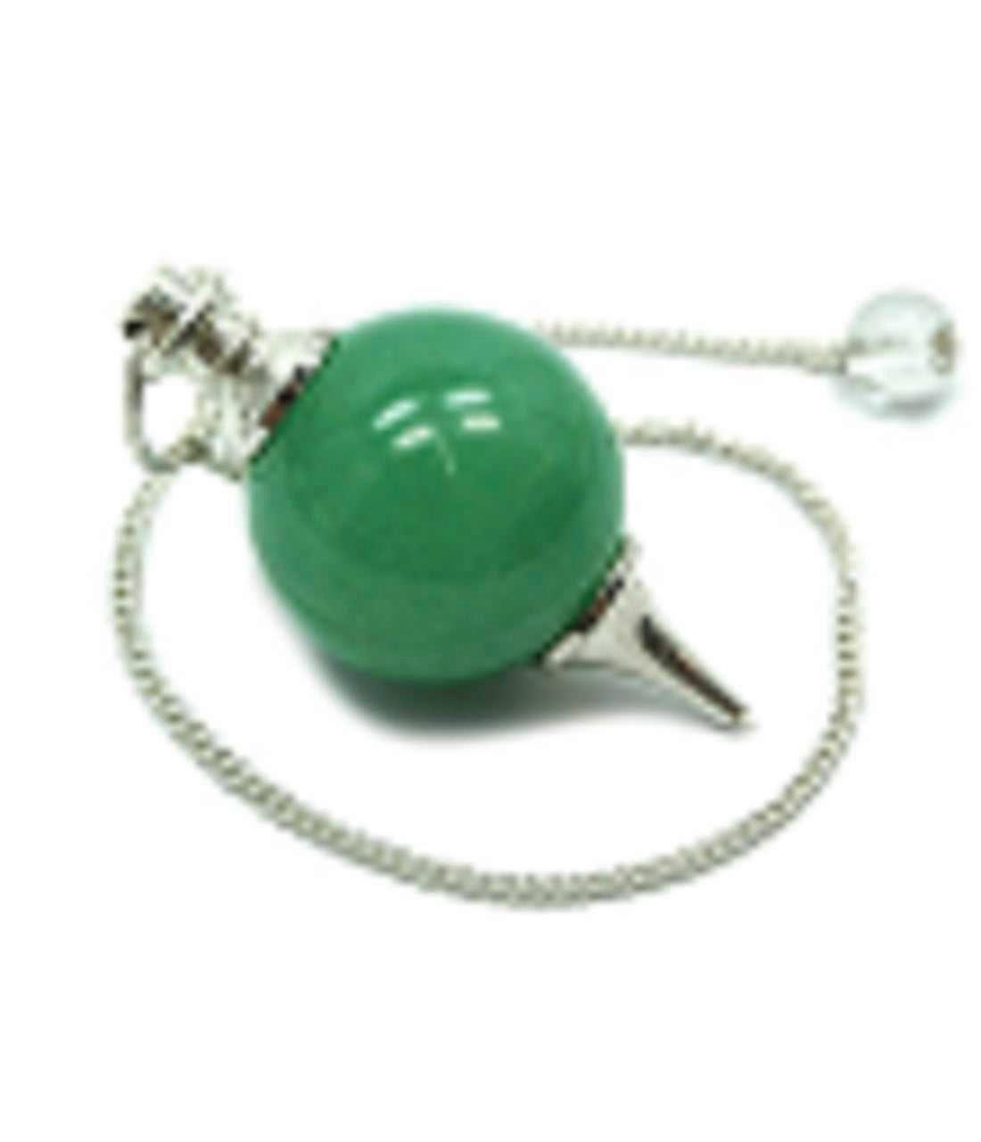 Green Aventurine Ball Pendulum