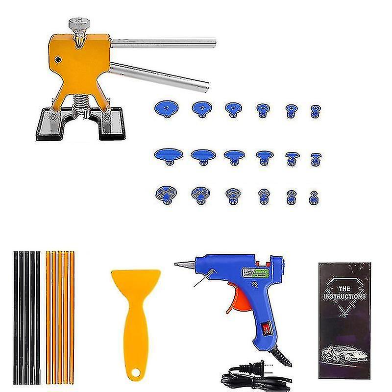 Car Paintless Dent Repair Kit Auto Dent Removal Tools Damage Remover Puller Lifter