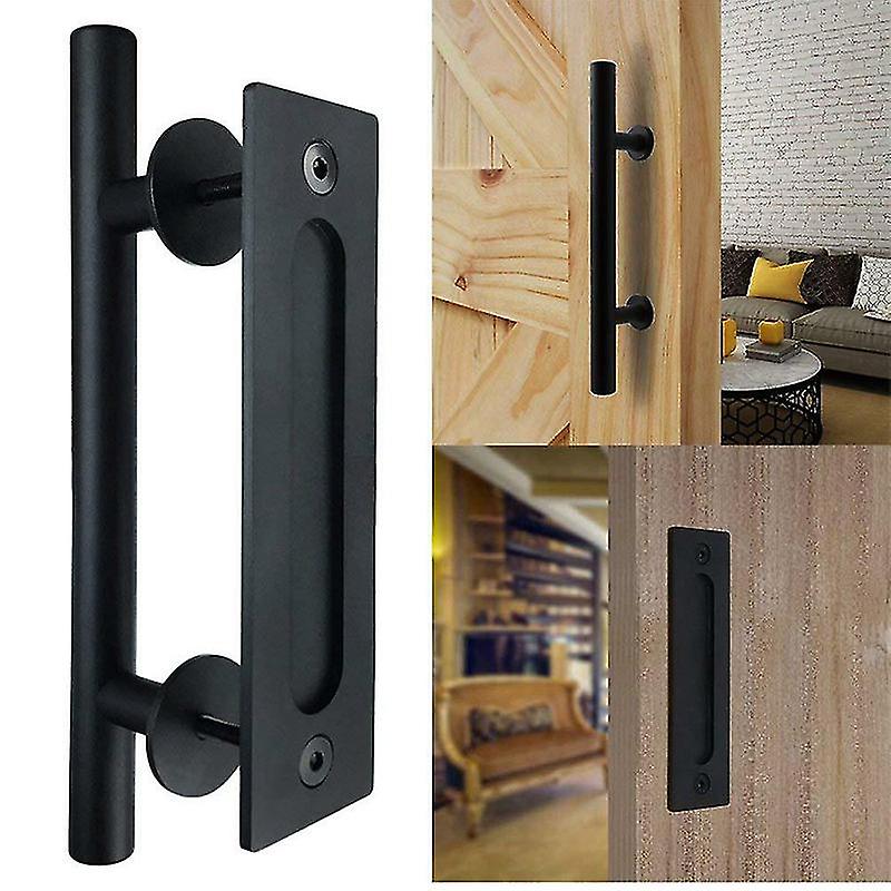 Door Handle Wooden Sliding Door Handle Set