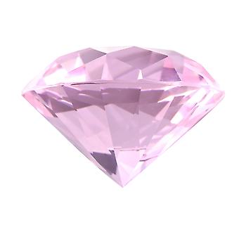Nail Art Display Glas Crystal Diamond Hand Model Shoot Ornament Manicure Accessoires Roze