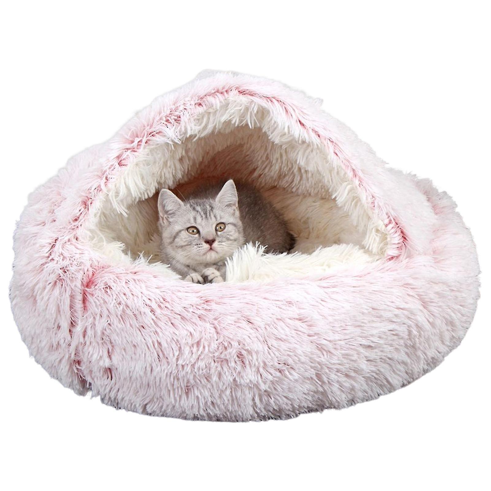Cat Mat Warm Four-season Universal Semi-closed Thickened Winter Warm Nettle Cat Mat Plush Doghouse Cat House