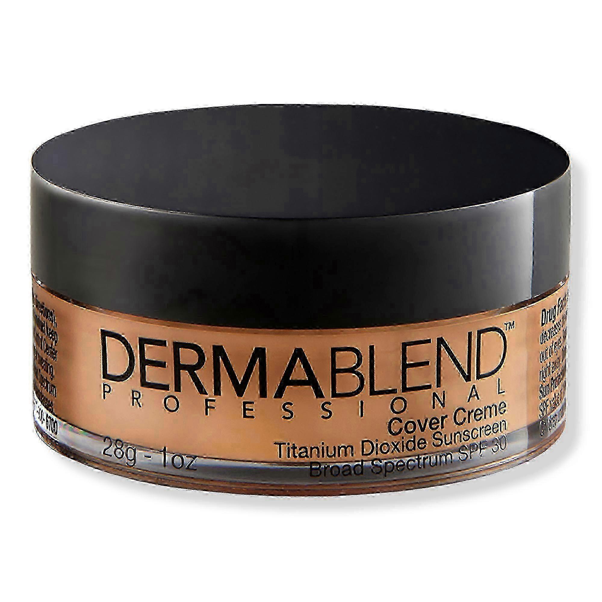 Dermablend Cover Creme 全覆盖粉底液,70n 烤棕色,1.0 盎司