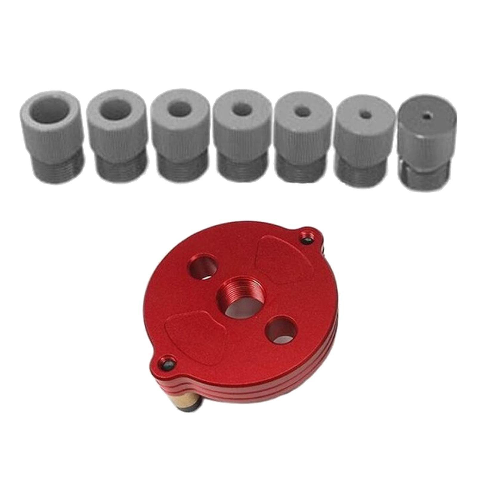 Vertical Pocket Hole Jig & 2/3/4/5/6/8/10mm Drill Guide Woodworking Tool