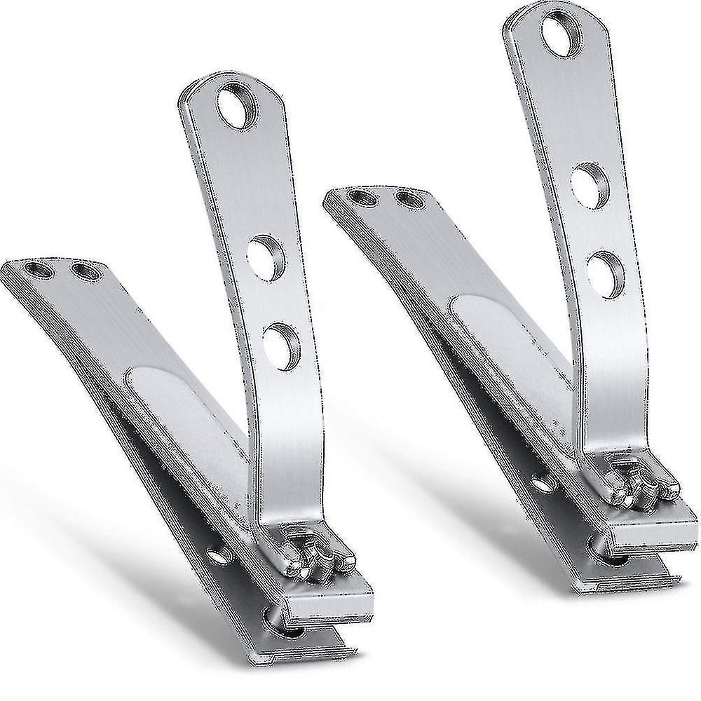 2 Pieces Straight Edge Toenail Clippers, Nail Clipper Set, Large Wide Jaw Fingernail Toenail Clippers For Thick Nails Fingernail And Toenail Cl
