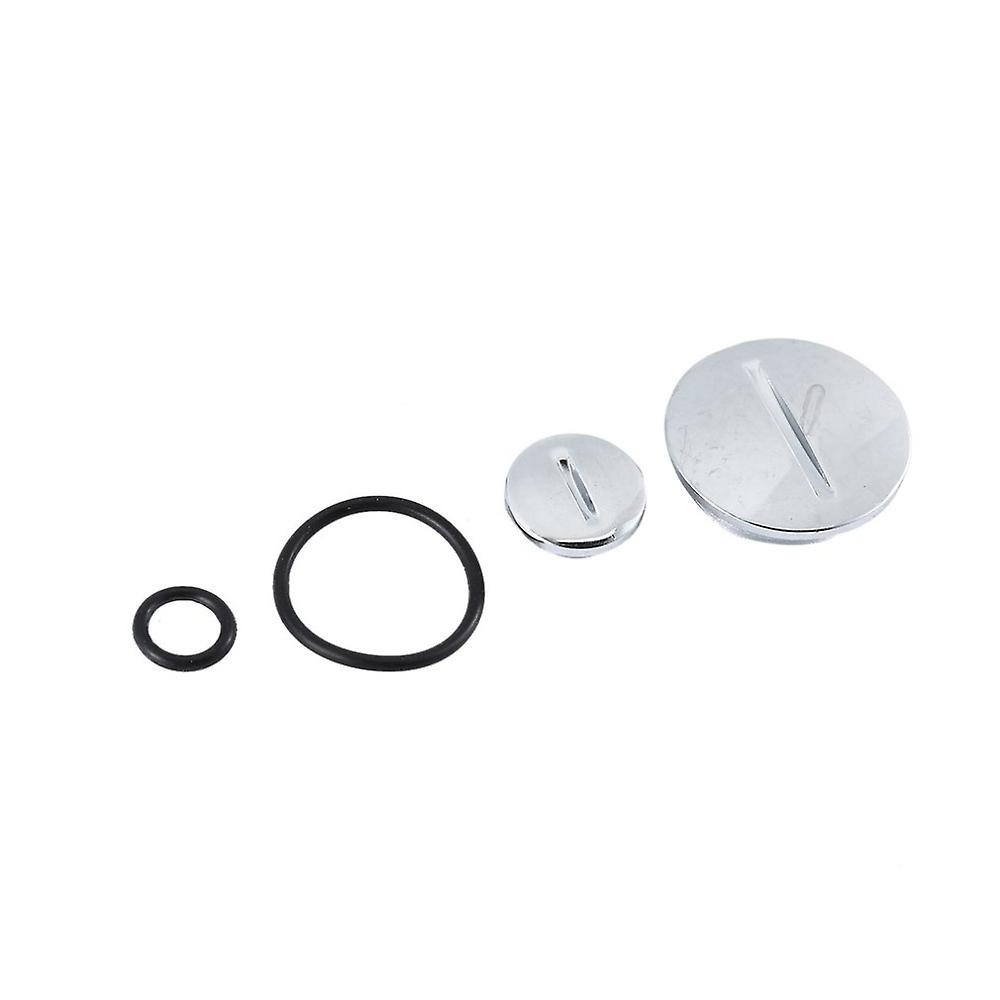 4x Engine Stator Cover Caps – Silver Fit 50cc-125cc ATV – Taotao, Peace, Sunl, Roketa, Kazuma – UPC 619438197796