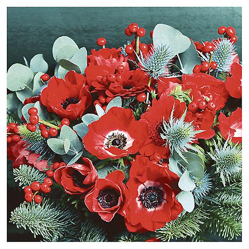 POPPY ANEMONE Paper+Design Flower Print Luncheon Napkins Premium Eye Catching
