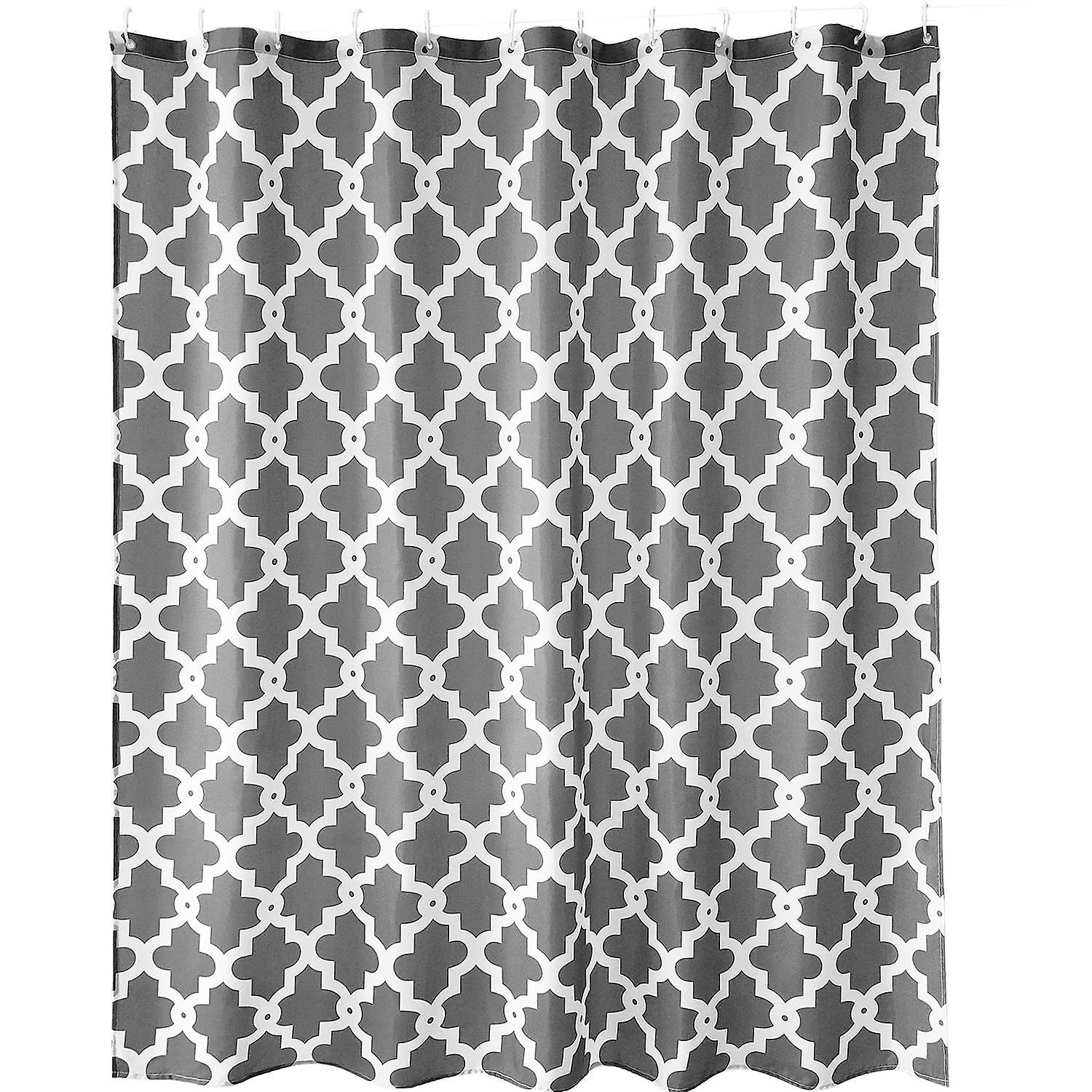 Bathroom Shower Curtain With Rings