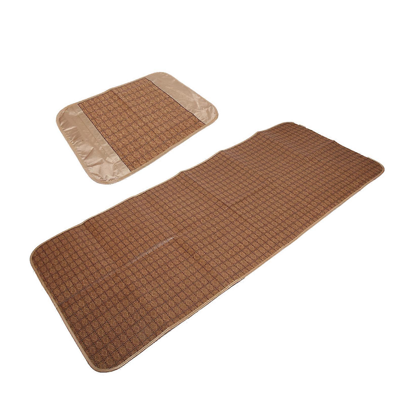 Foldable Polyester Summer Sleeping Mat Cool Pad Cooling Bed Cusion for Home School Dormitory