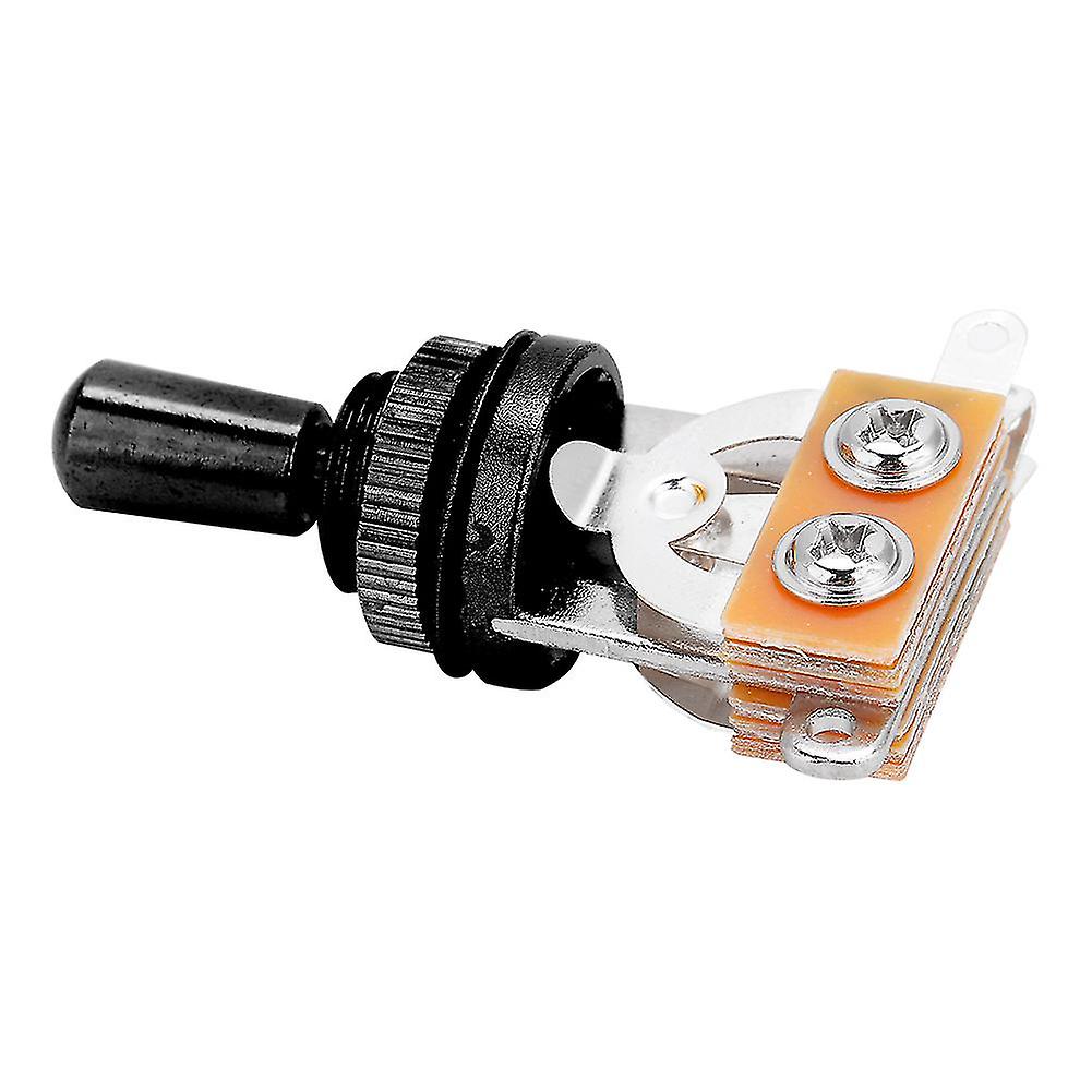 Toggle Switches 3 Way Pickup Selector for LP Electric Guitar Instrument Accessory (Black)