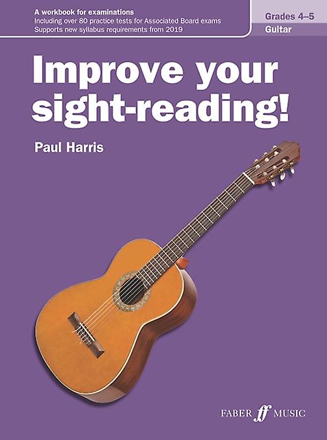 Improve Your Sightreading Guitar Grades 45 by Paul Harris Paperback Book
