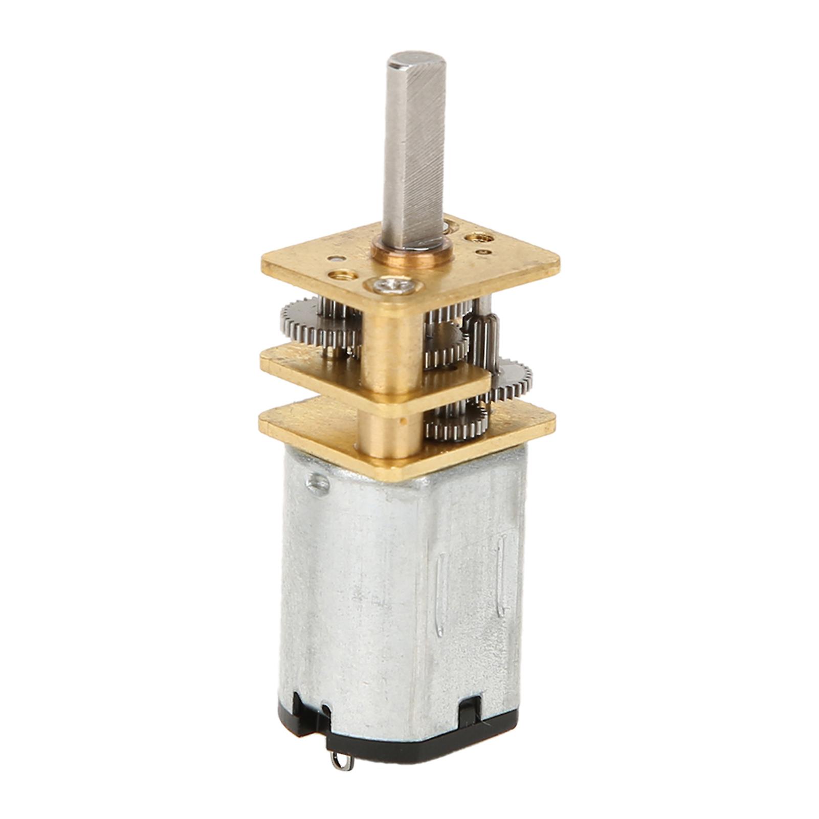 High Quality Speed Reducer Gear Motor with Metal Gearbox GA12-N20 DC 3V 15-1000RPM 30RPM