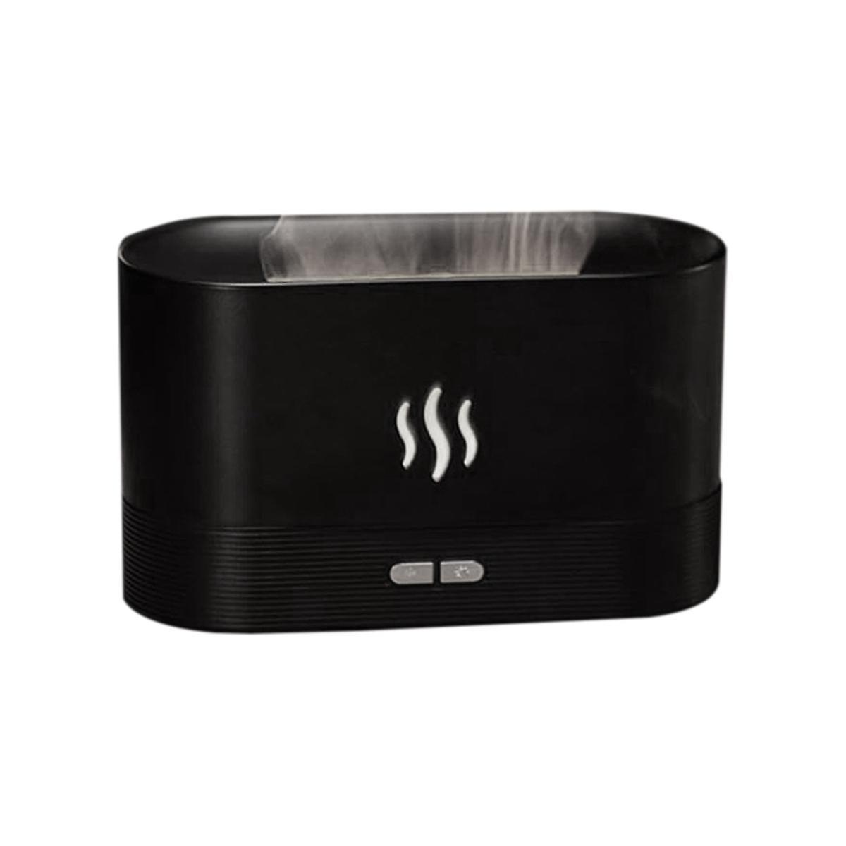 Essential Oil Diffuser, Humidifier with 7 Colors Flame Light Humidifier Diffuser for Spa Home Yoga