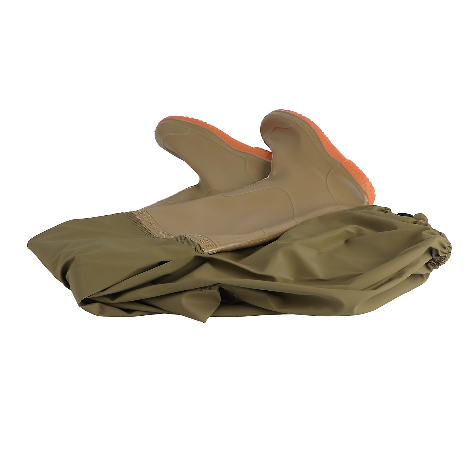Ψάρεμα Wader Wearproof Αδιάβροχο Αντιολισθητικό Wader Wader Παντελόνι Μέση Μπότες για Άνδρες Γυναίκες 41