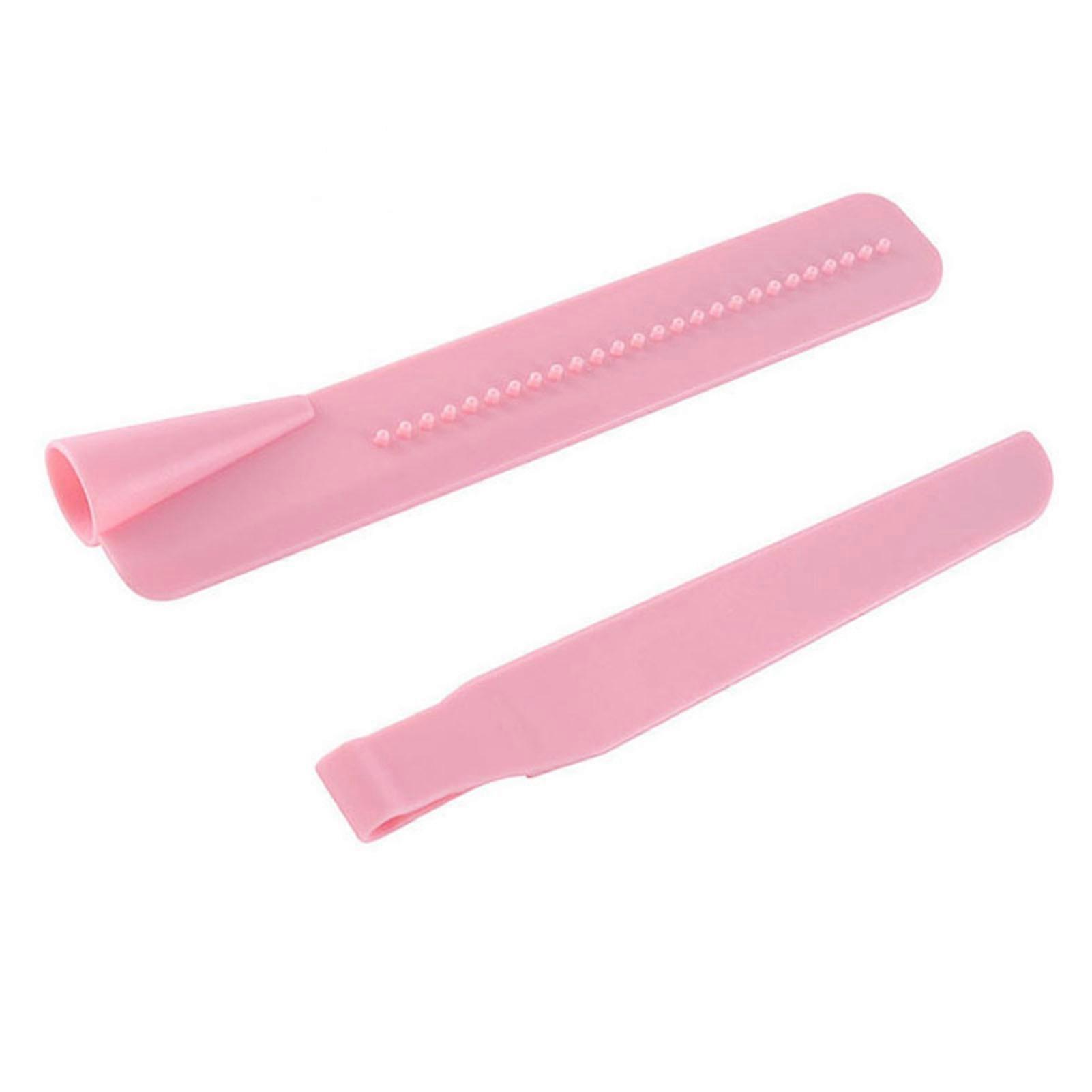 Cake Smoother Cake Decorating Angled Icing Spatula Adjustable Height Offset Spatula Pink ABS for DIY Bake