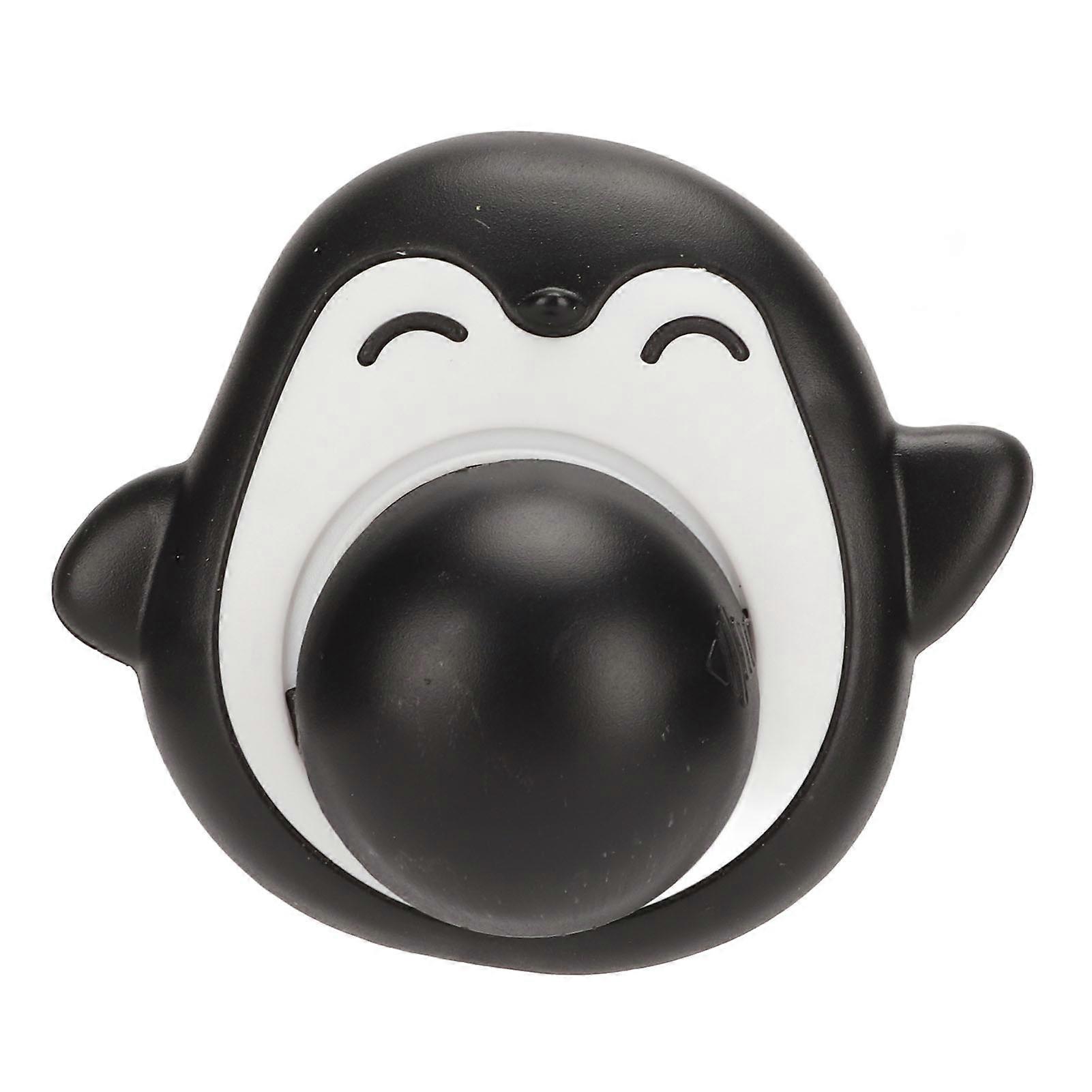 Catnip Wall Ball Rotatable Teeth Cleaning Interactive Cute Adhesive Cat Licking Ball for Indoor Black