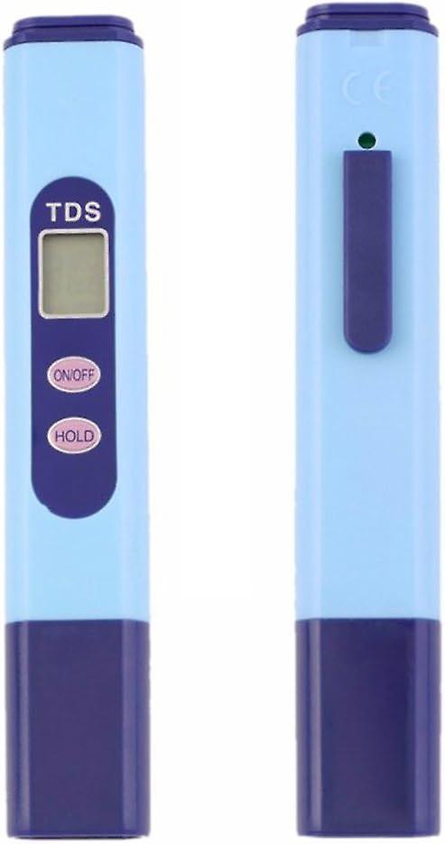 TDS-2B Water Quality Meter Tester Digital LCD Professional Measuring Pen Water Hardness Mineral Impurity Content in Water
