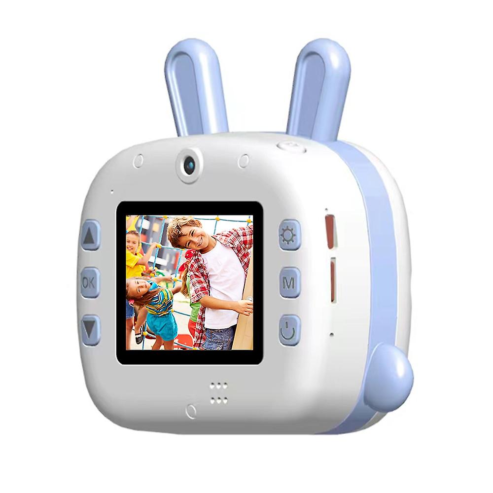 Kids Camera Instant Thermal Printer 2.4 Inch Screen 12MP Digital Camera Support Timer Shooting Auto 
