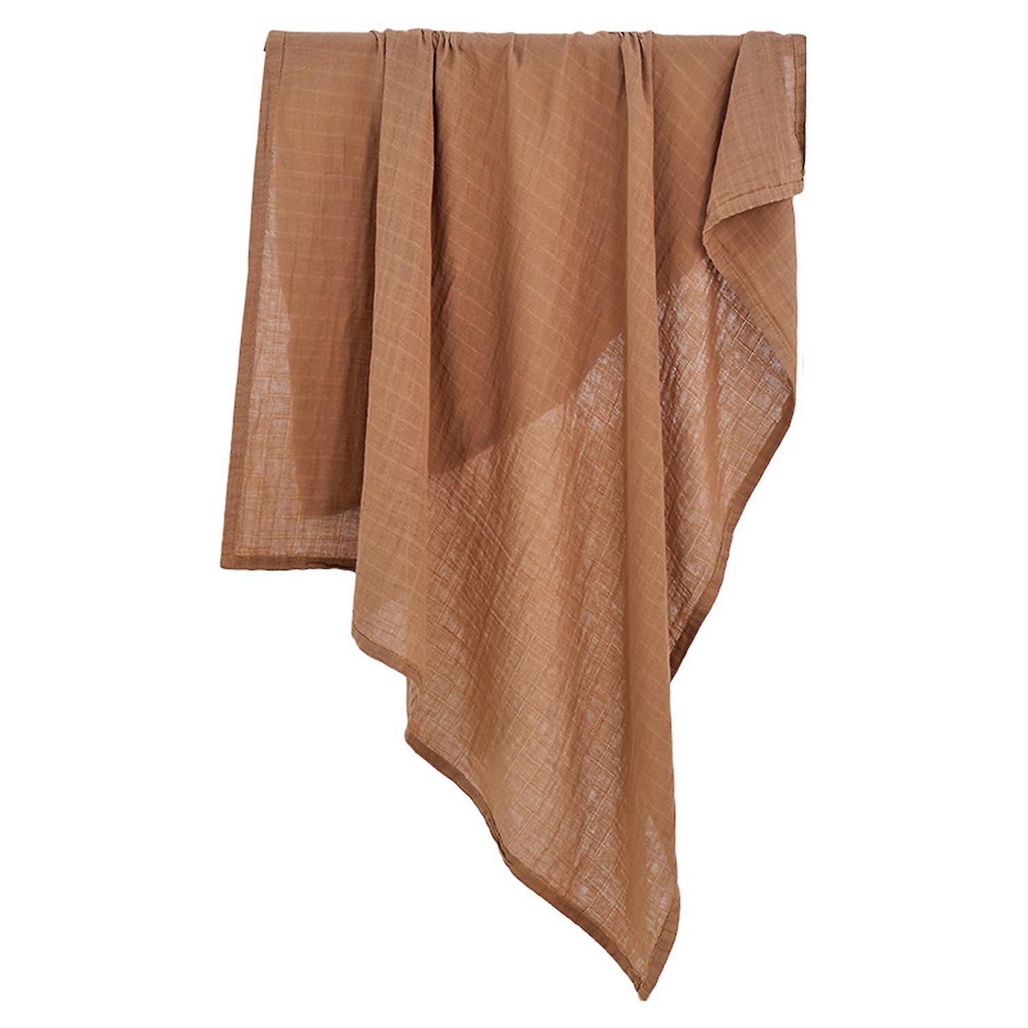 Newborns Blanket Plain Weave Easy-Maintenance Not Good Absorbency Sweat Towel 2 Layers Cotton Gauze