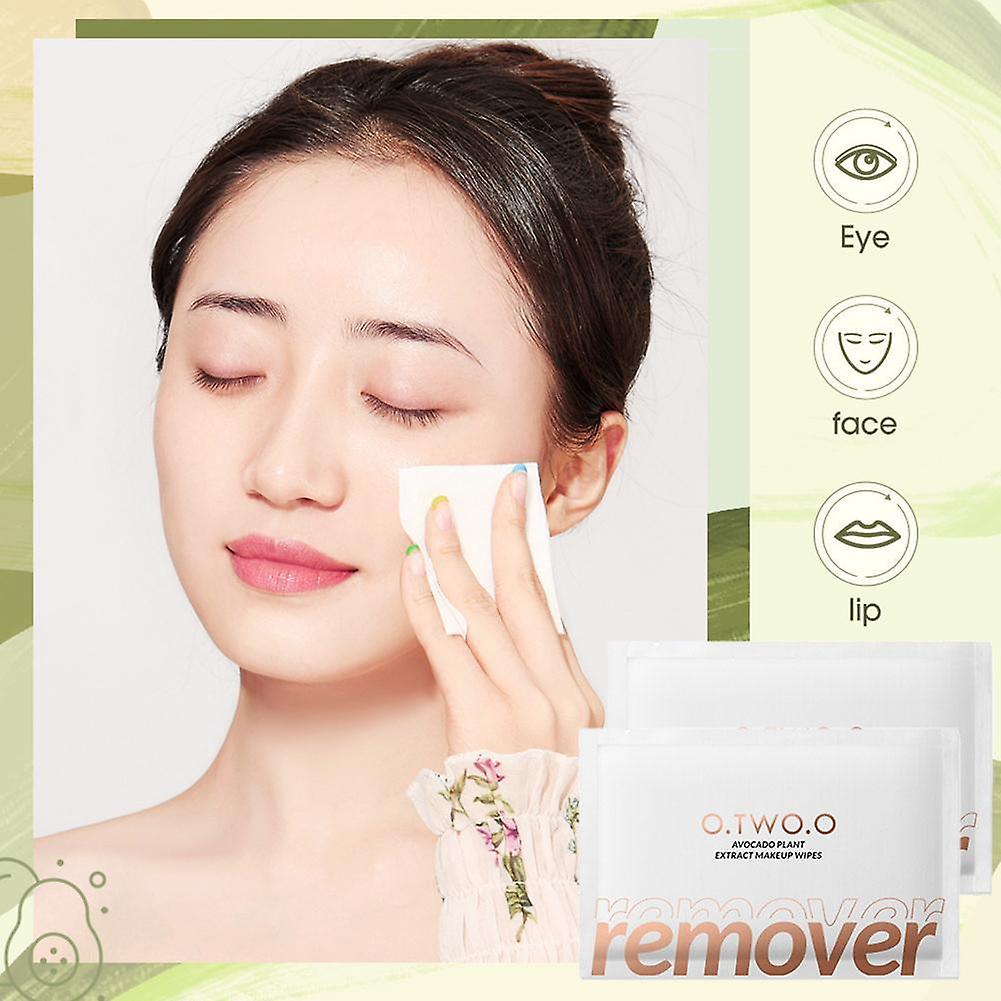 Makeup Remover Wipes Non-irritating Powerful Cleaning Portable Disposable