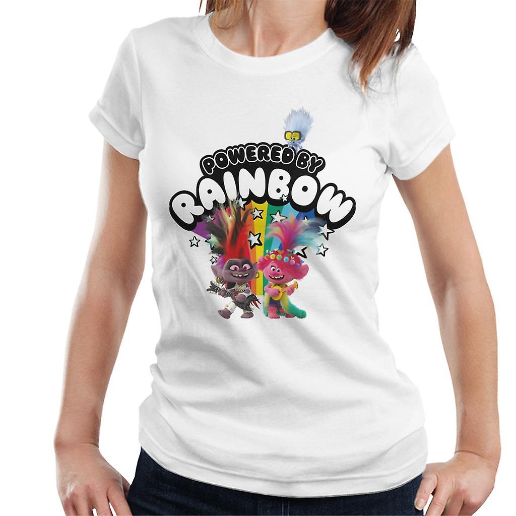 Trolls Powered By Rainbows Women's T-Shirt