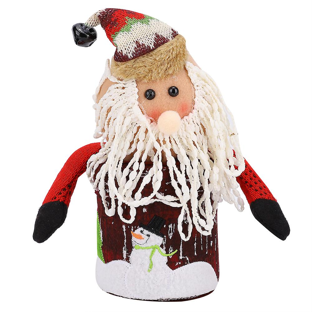 Mini Vintage Cartoon Doll Candy Tea Jar Tin Storage Box Container Package Case(Old Man)