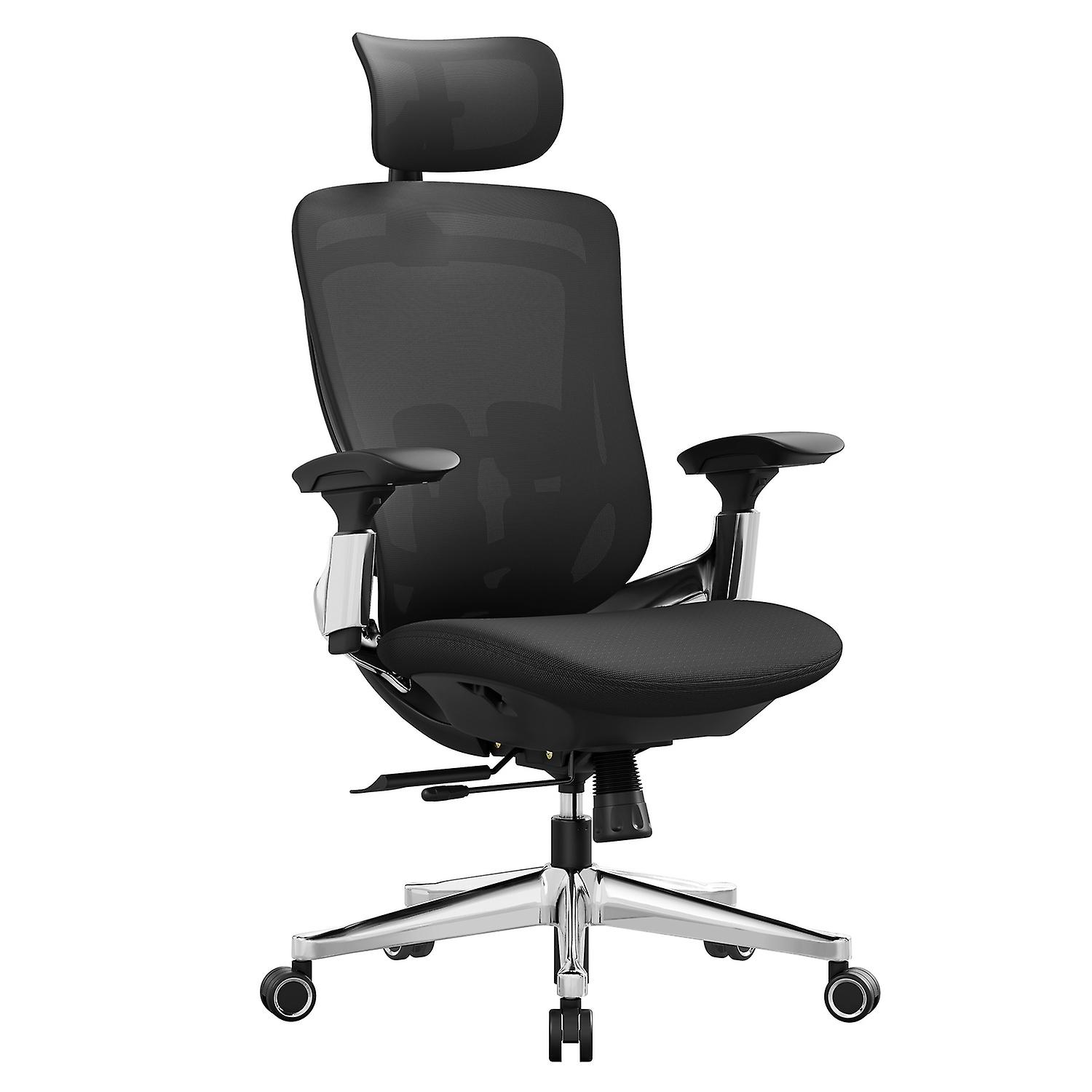 Ergonomic mesh office chair with adjustable lumbar support