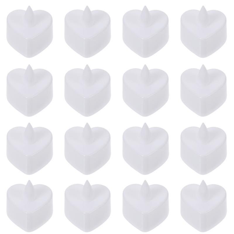 24pcs Heart Shape Led Candle