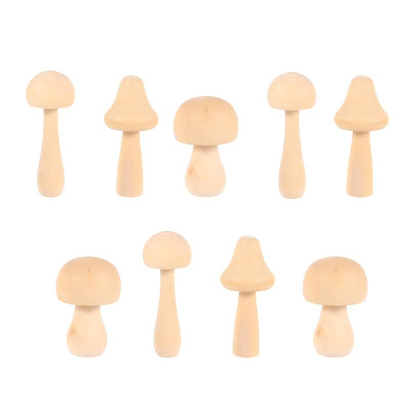 9pcs Diy Unfinished Wood