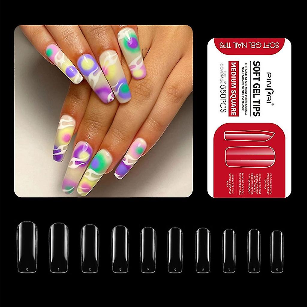 False Nails Artificial Full Cover Nail Tips False Nail Tips For Nail Extension