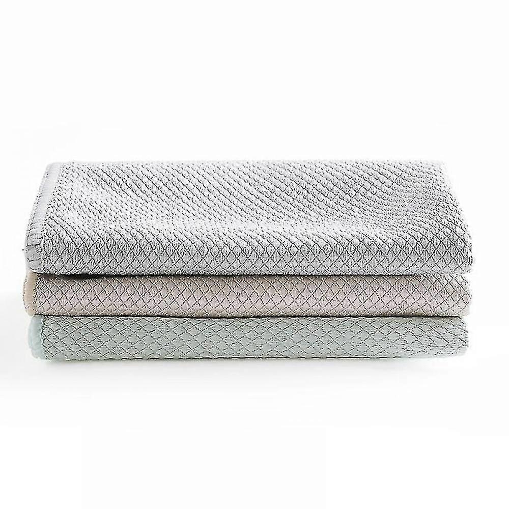 3pcs Soft Window Cloths Reusable Bathroom Washing Rag Easy Clean