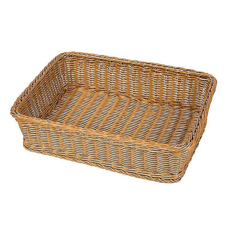 1pcs Kitchen utensils, Imitation Rattan Basket