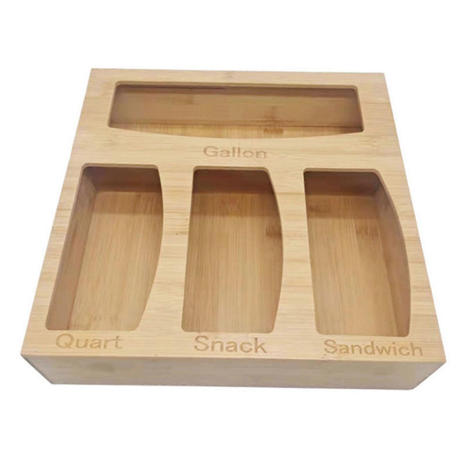 Wooden Drawer Organizer for Flatware and Knives