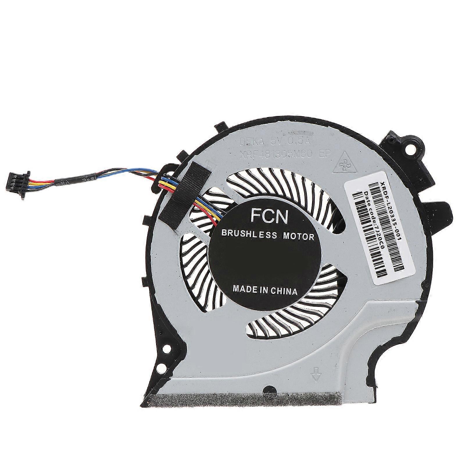 Cpu Gpu Fan For Hp Pavilion 15-cx Cx0049nr Cx0071 Cx0061 L20334 Tpn Pc Radiator-hao