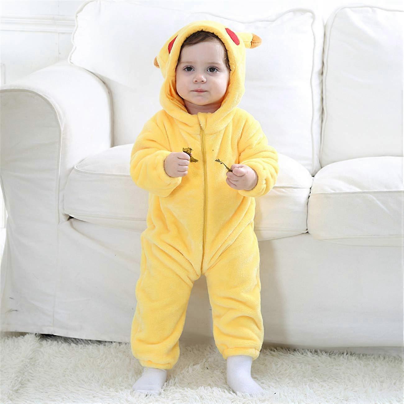 High Quality Winter Warm Baby Rompers Cute Overalls Bodysuit