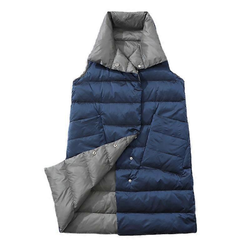 Long Quilted Vest Winter