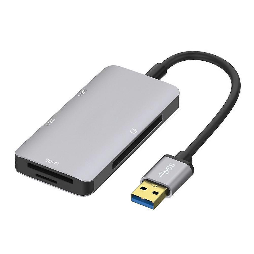 Onten 8107 USB3.0 HUB with CF SD TF Card Reader 8107