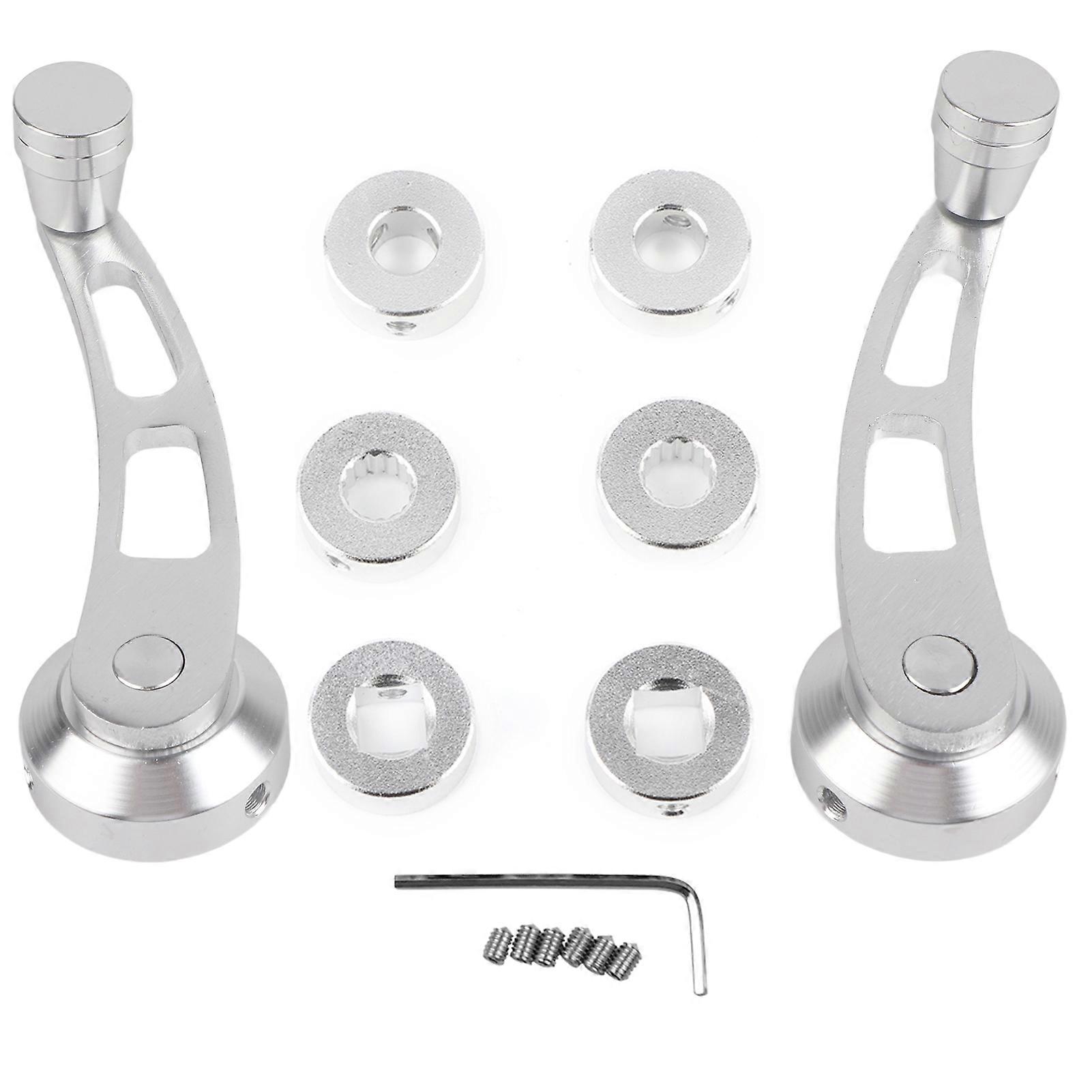 2PCS Car Auto Window Crank Handle Set Car Accessory for Older Models