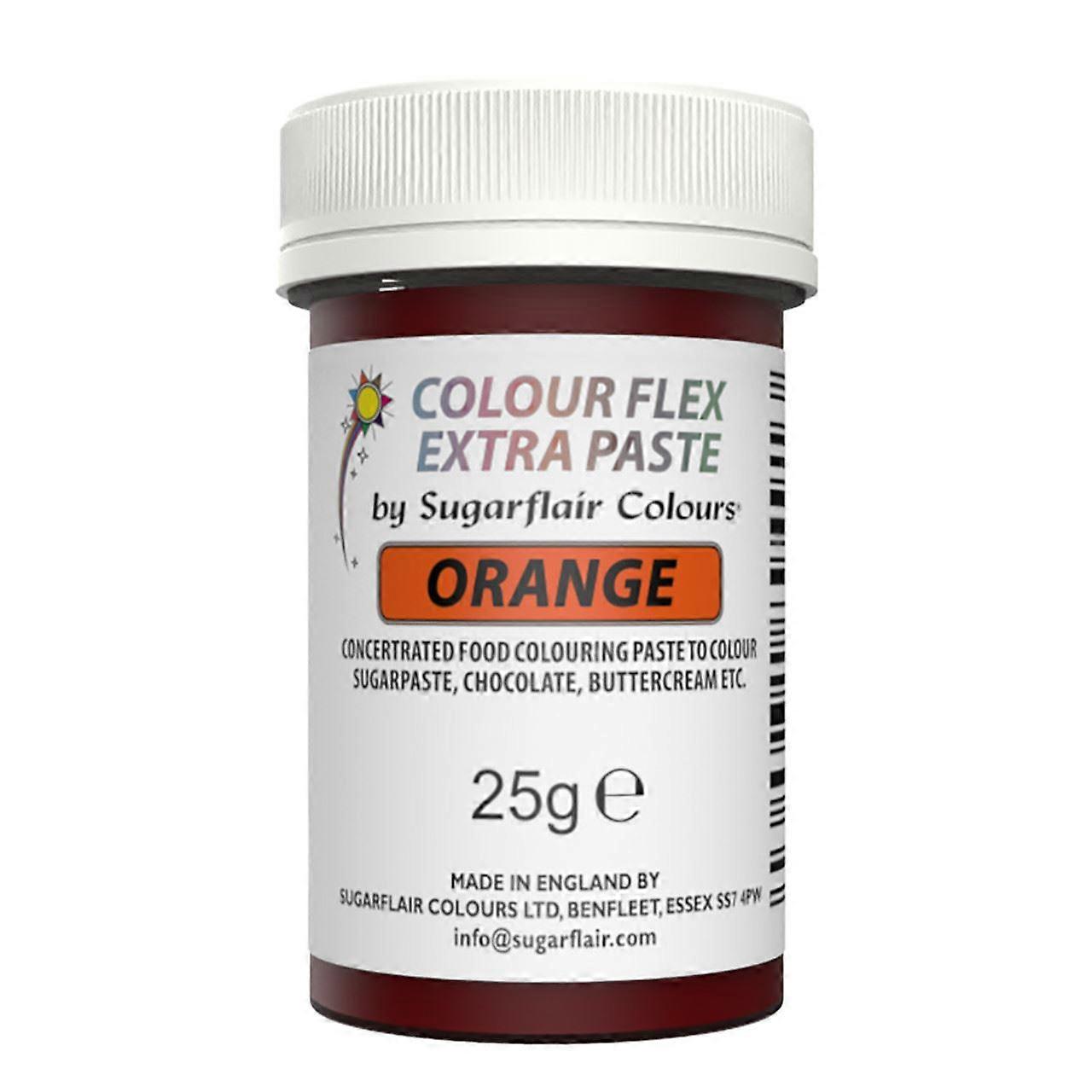 Sugarflair Colour Flex Extra Food Colour Paste 25g - Orange