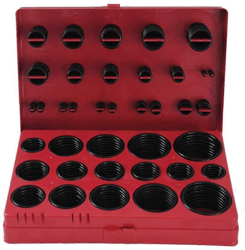 Jeu de joints toriques en caoutchouc - 419 pièces - Assortiment pour diverses applications - Durable et fiable