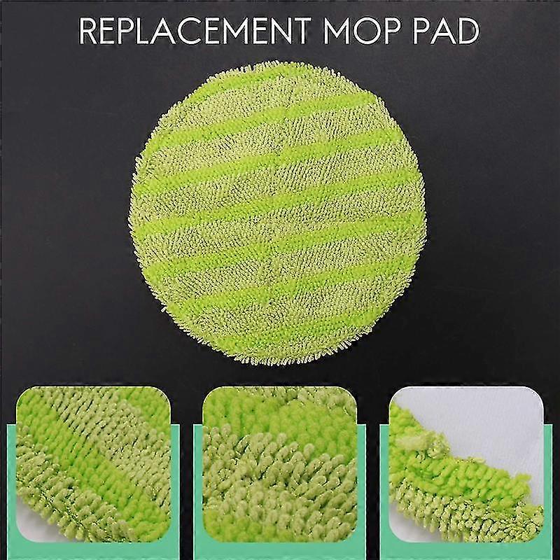 10 Pcs Replacement Pad Compatible Cordless Electric Rotary Mop Scrubber Pad