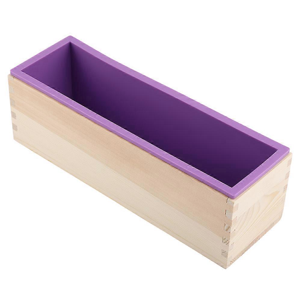 1200ML Rectangle Silicone Soap Mold DIY Tool for Baking Cake Ice Chocolate