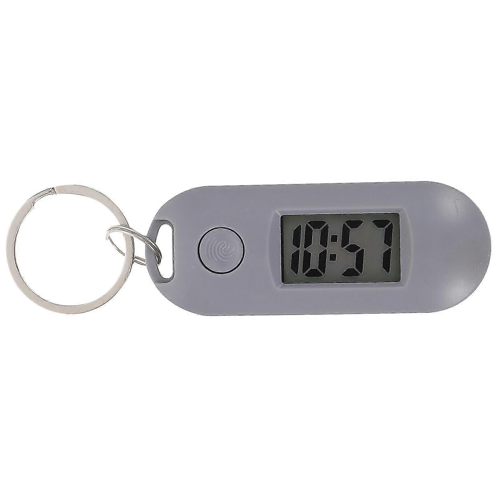 Keychain Hanging Watch Key Ring Digital Watch Students Mute Keychain Watch