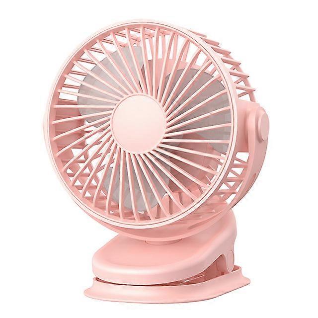 Mini USB Fan Rechargeable Battery Fan with Timer Strong Wind 3 Speed Desktop Portable Quiet Office Camping Outdoor