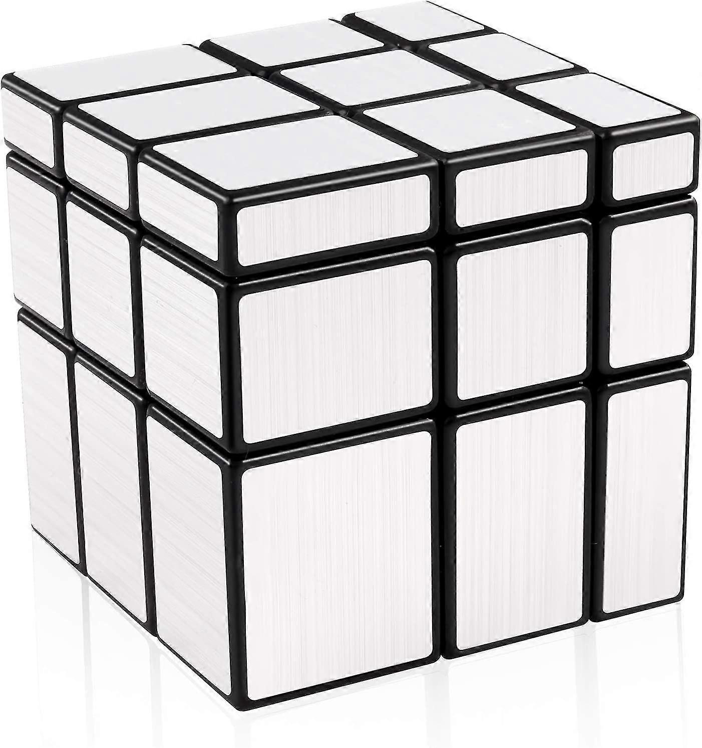 Holy Hand Mirror Cube 3x3x3 Speed Cube 3x3 Mirror Block Cube Different Shapes Silver Cube 57mm