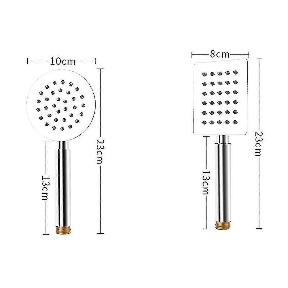 High Pressure Handheld Shower Head Hand Held Showerhead-Yvan