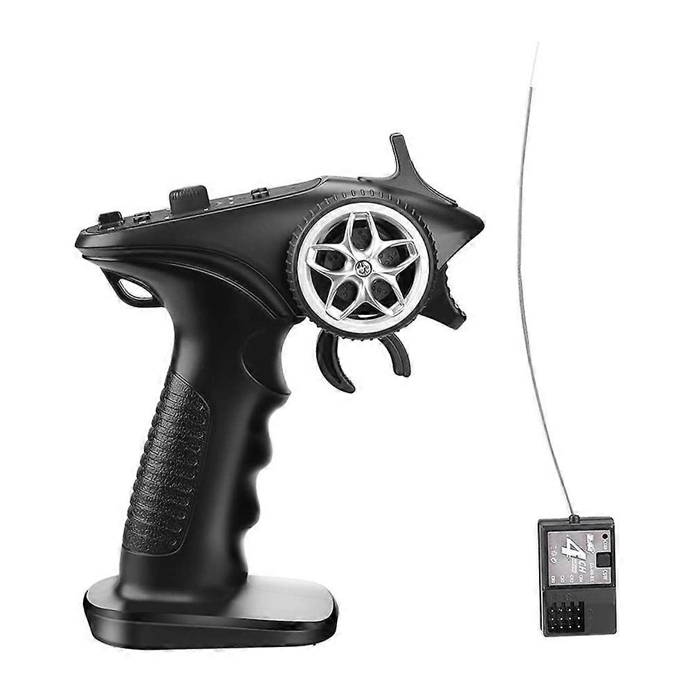 GA-4H-TX TX4 2.4GHz 4CH Radio System Transmitter Controller Remote Control W/ Receiver for RC Car B