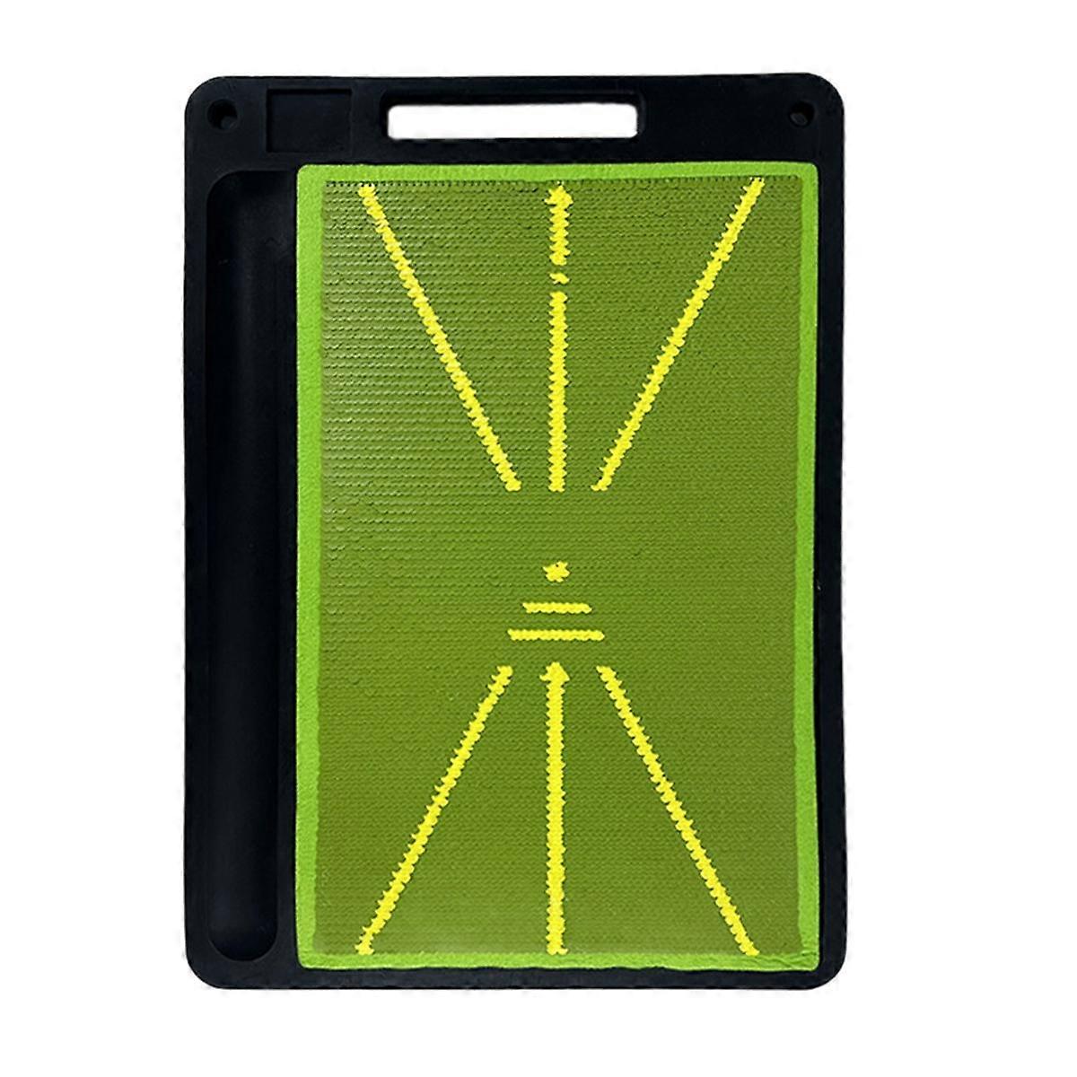 Golf Training Mat Path Feedback Golf Practice Mat, Golf Impact Mat with Ball Tray, Golf Training Ai