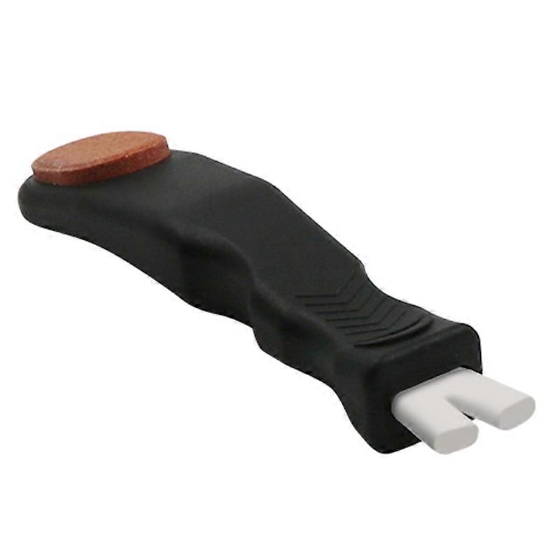 Ice Skate Sharpener Whetstone Handheld Sharpening Hockey Skating Sharpening Blade Edges Ceramic Rod for Figure Skates Sports Equ