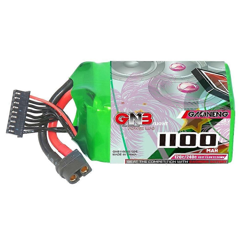 GAONENG GNB 8S 29.6V 1100mAh 120C Graphene LiPo Battery XT60 XT90 Plug for HeliCopter RC Drone FPV