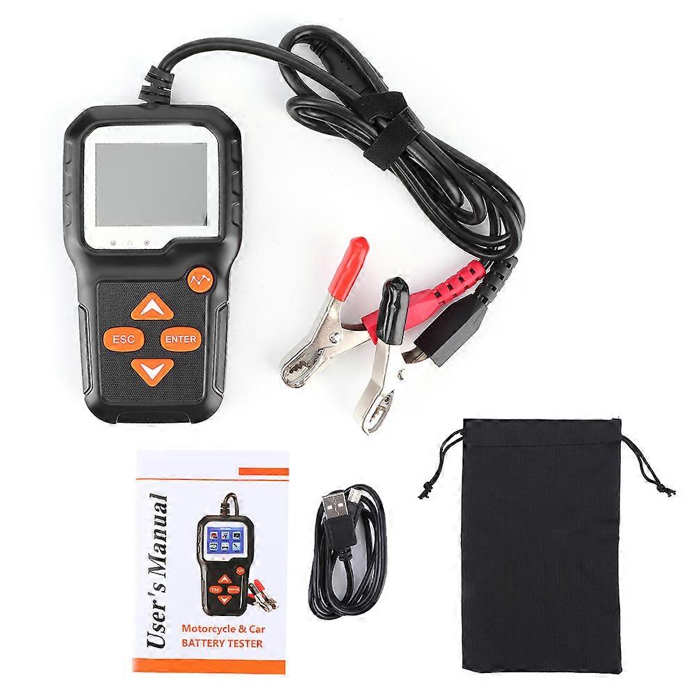 KW650 Automatic Battery Tester for 6V?12V Motorcycle Car Digital Analyzer